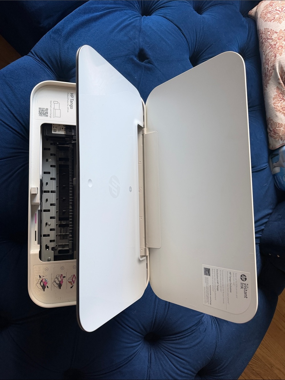 Tango HP White Compact All-in-One Inkjet Printer